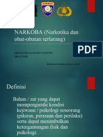 NARKOBA Narkotika Dan Obat Obatan Terlarang NAPZA