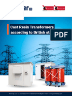 Cast Resin Transformers According To British Standards