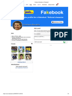 Cristiano Ronaldo On 'Fakebook' T