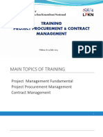 Training Project Procurement and Contract Management C3