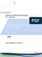 ( Vol B ),2019 Guidance for Sea Trials of Motor Vessels,2019