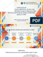 Sosialisasi Update Data Digital - Evaluasi Kinerja - Pendaftaran SIKAP & NIB KKI TA 2023 - Share