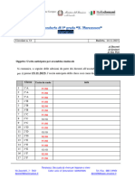 Circolare N. 53 - Uscita Anticipata Per Assemblea Sindacale