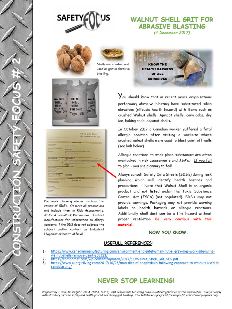 Weekly Safety Focus 2 PDF Safety Occupational Safety And Health