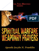 Spiritual Warfare Weaponry Pray - Jocyln Franklin