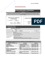 Programa Educativo Individual