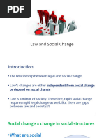 L 3. Law and Social Change