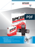 Spicer U-Joints Supplement 12-2011