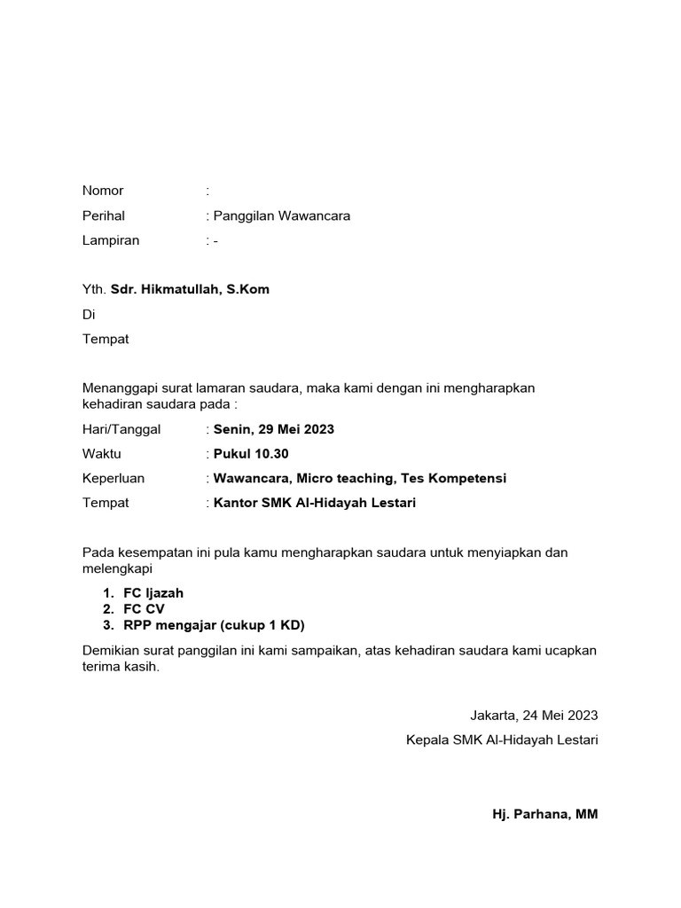 surat-panggilan-interview-pdf
