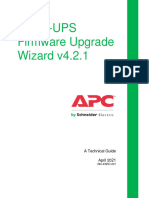 Smart-UPS Firmware Upgrade Wizard v4.2.1 Technical Guide