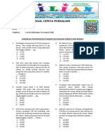 Soal Cerita Perkalian Level 6 Kelas 4 SD Bilangan 50 Sampai 500