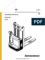 Jungheinrich EJC 110 112 Lift Trucks Operating Manual PDF