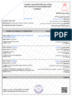 Certificate - WBPILLARS The General Secretariat Registration