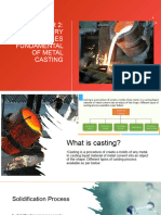 Foundry Processes Fundamental of Metal Casting