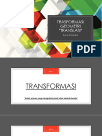 Transformasi Geometri (Translasi)