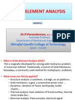 FEA INTRODUCTION-Dr.P.Parandaman