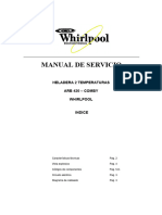 Manual de Servicio Heladera Whirlpool Arb 420 Comby