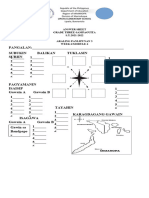 Answer Sheet Grade Three-Sampaguita S.Y.2021-2022 Araling Panlipunan 3 Week 6/module 6