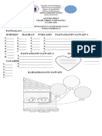 Answer Sheet Grade Three-Sampaguita S.Y.2021-2022 Edukasyon Sa Pagpapakatao 3 Week 6/module 6