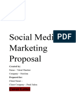 Social Media Marketing Proposal