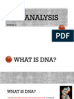Module 9. Dna Analysis