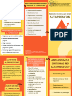 Hypertension o Altapresyon