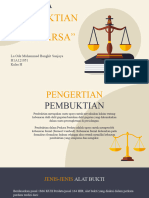 Tugas Hukum Perdata (PEMBUKTIAN & DALUWARSA) - La Ode Muhammad Bangkit Sanjaya - H1A121051 - Kelas H