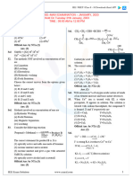 31 01 2023 Chemistry - Paper+With+Answer - Morning