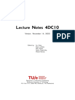 4DC10 Lecture Notes