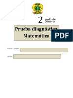 PRI 2 - Prueba Diágnóstica Matemática - WEB