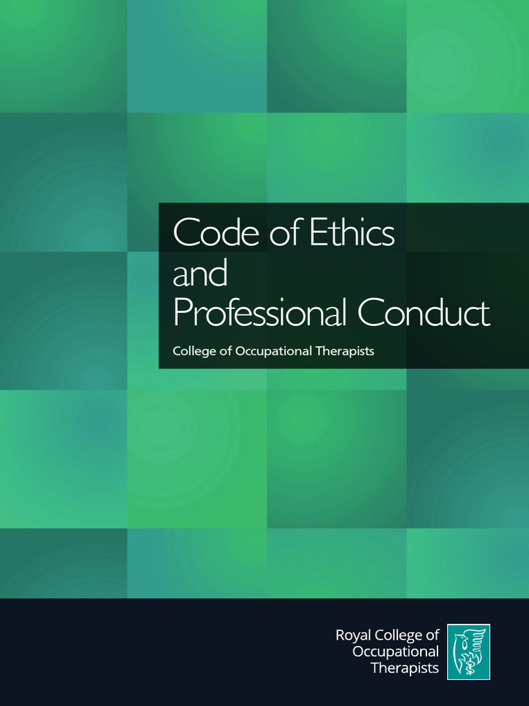 Code of ethics update 2017 pdf occupational therapy risk