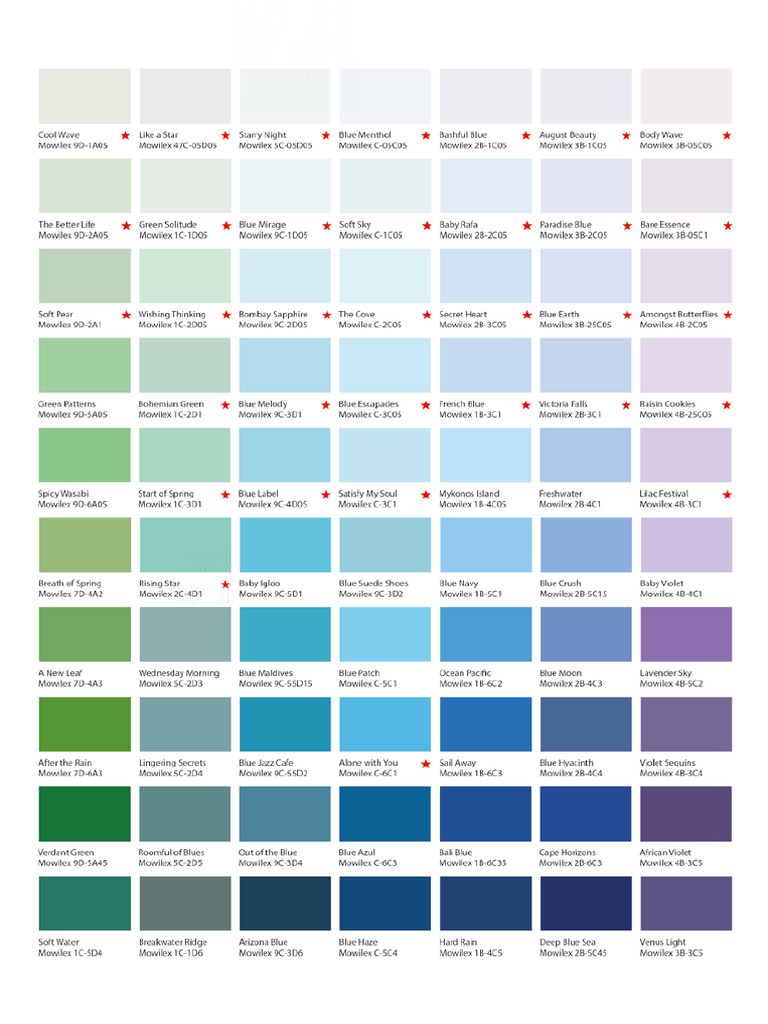 MLX - Top-Colour-Card 6 | PDF