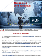 GeG (3º Ano - RID-FPRI) - Geopolítica. Quadro Conceitual