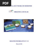 Boletim Informativo da Biblioteca da Escola Secundária de Ermesinde