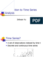 Introduction To Time Series Analysis