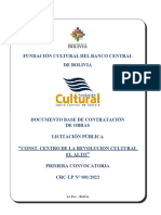 Const. Centro de La Revolución Cultural El Alto