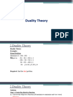 Duality Theory Tutorial