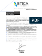 Etica SRL - Carta de Presentación - Bruno Da Fonseca - Luro 3537