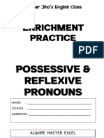 Enrichment Practice Possessive and Reflexive Pronouns
