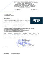 Surat Permohoan Mengirim Perwakilan