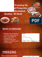 Effects of Freezing On Nutritional Properties and Microbiological Quality of Meat
