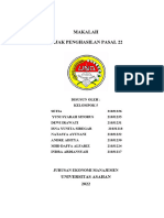 Makalah PPH Pasal 22