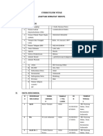 Daftar Riwayat Hidup