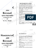 Homoeopathic & Biochemic Instant Prescriber