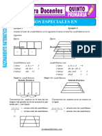 Casos Especiales en Cuadrilateros para Quinto de Primaria