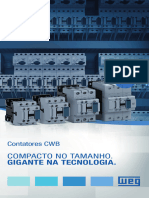 WEG Contatores CWB Folder 50043229 Catalogo Portugues BR DC
