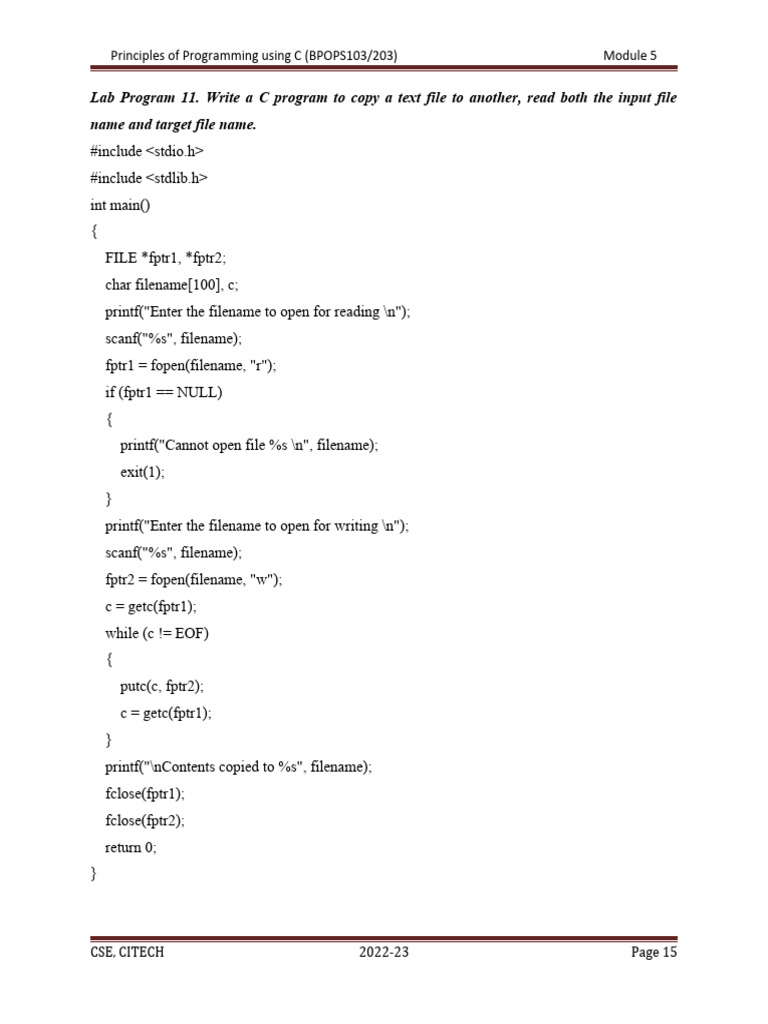 Module5 Chap2 | PDF | Pointer (Computer Programming) | Computer Programming