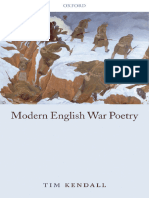Modern English War Poetry (Tim Kendall) (Z-Library)