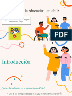 Inclusion Sistema Educacional Chileni