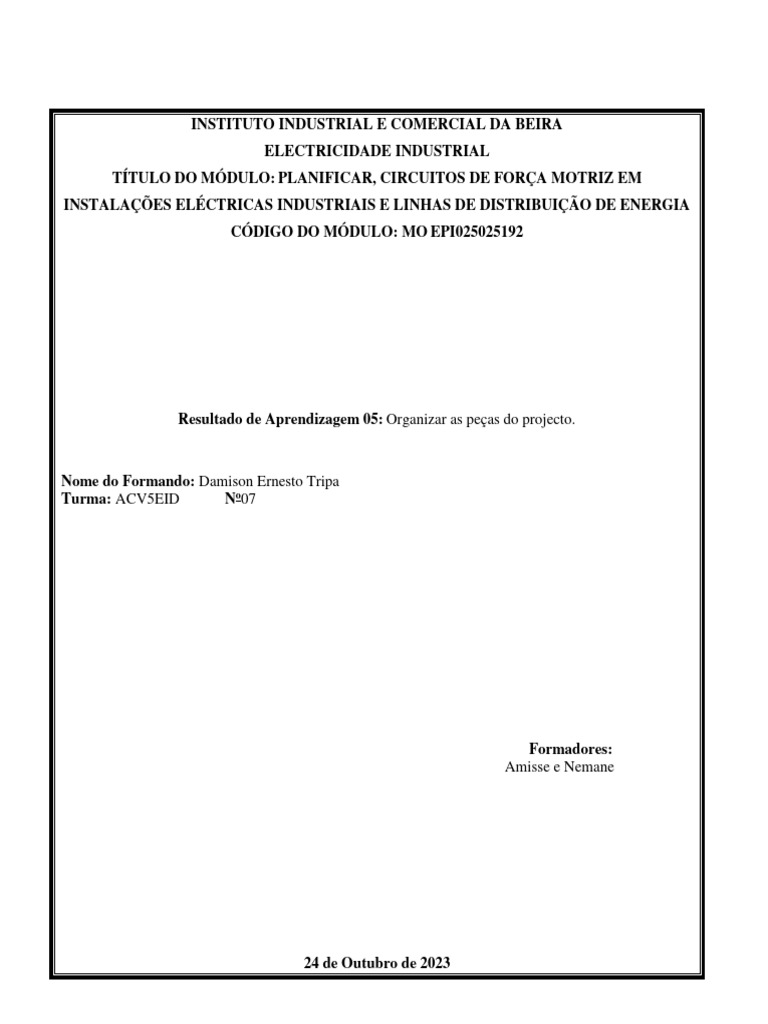 Mem ria descritiva e justificativa tripa 084110 download gr tis pdf